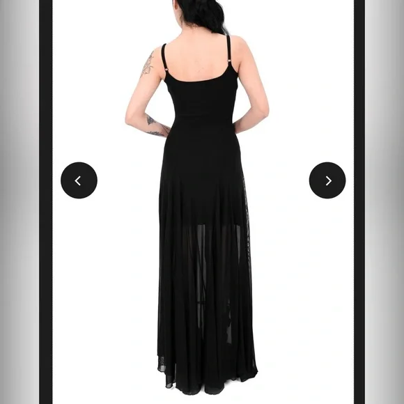 Foxblood Julia Mesh Dress 2XL sold out online - Picture 5 of 7